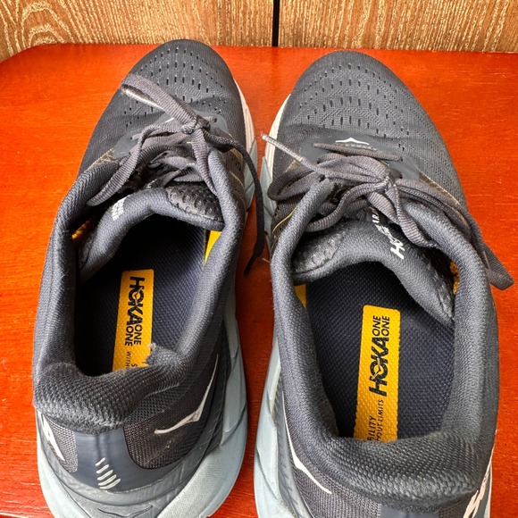 Hoka One One Arahi 5 Mens Running Shoes Size 9.5D Dark Gray Walking Athletic - Picture 8 of 11